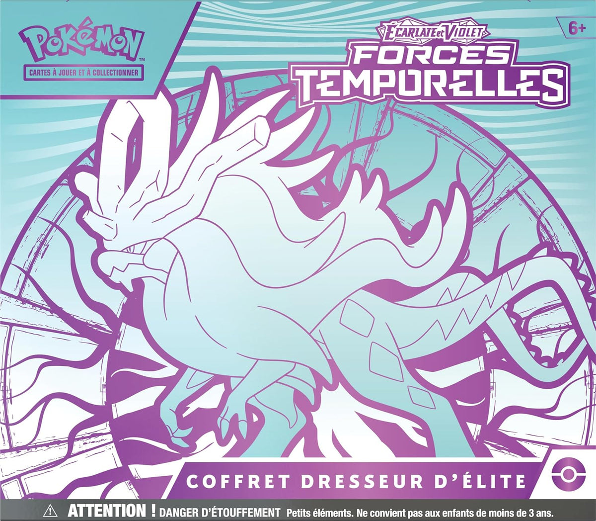 Coffret Dresseur d'Élite Serpente-Eau de Forces Temporelles