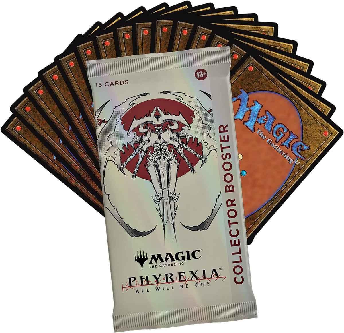 Magic: The Gathering Phyrexia: All Will Be One Collector Booster Box | 15 Count(Pack of 12) (Packaging May Vary)