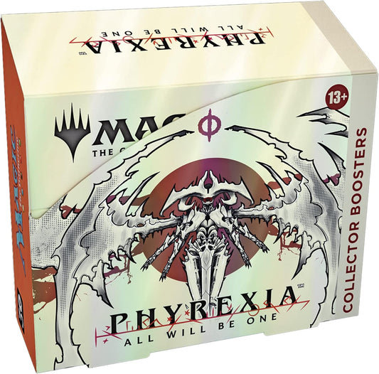 Magic: The Gathering Phyrexia: All Will Be One Collector Booster Box | 15 Count(Pack of 12) (Packaging May Vary)