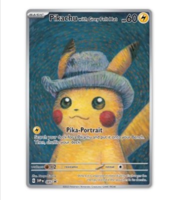 Pikachu with Grey Felt Hat (SVP 085)